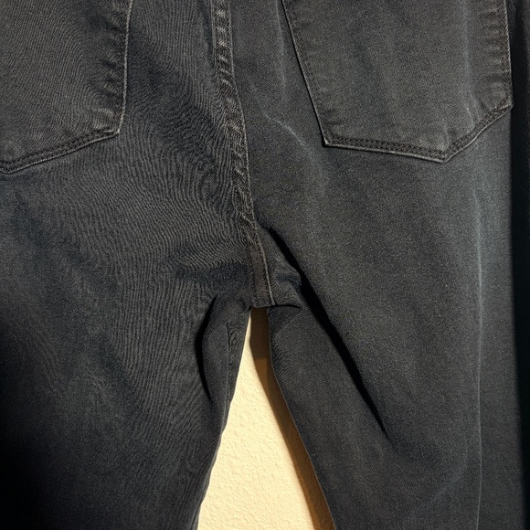 Frame Le Sylvie Slender Straight Jeans In Plymouth Gray Black Wash SIZE 28 - Picture 13 of 13